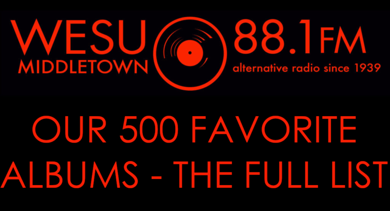 Our Favorite Albums (The Full List) - WESU 88.1 FM